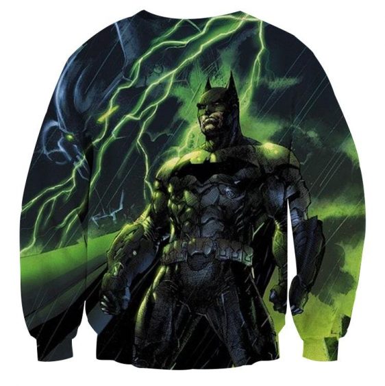 DC Comics Batman The Dark Knight Thunderlight Sweatshirt - Superheroes Gears