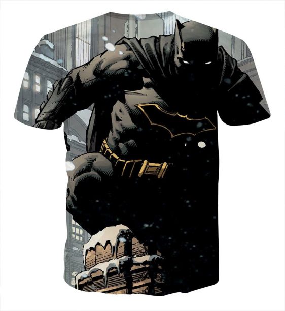 DC Comics Brave Batman The Dark Knight Full Print T-Shirt - Superheroes Gears