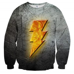 DC Comics Captain Marvel Shazam! Logo Cool 3D Print Sweatshirt