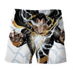 DC Comics Epic Godly Captain Marvel Shazam White Shorts