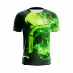 DC Comics Green Arrow Majestic Design Green Vibrant T-Shirt