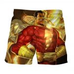 DC Comics Powerful Captain Marvel Shazam Golden Shorts