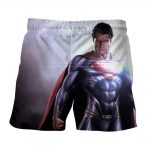 DC Comics Superman Side View Design 3D Boardshorts