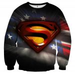 DC Comics Superman Signature Design Print Sweatshirt