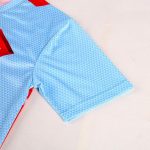 DC Superman Justice League Symbol S Light Blue Background T-shirt - Superheroes Gears