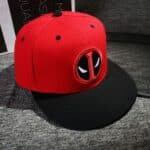 Deadpool Cool Symbol Red Awesome Snapback Baseball Hat Cap
