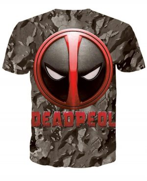 Deadpool Dual Pistol Marvel Anti-Hero Theme Vibrant Design T-Shirt - Superheroes Gears