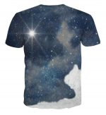 Deadpool Ride Ironman Starry Galaxy Funny Heroes Theme T-Shirt - Superheroes Gears