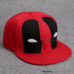 Deadpool Symbol All In Red Cool Snapback Baseball Hat Cap - Superheroes Gears