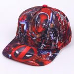 Deadpool Symbol All Style In Red Funky Snapback Baseball Cap - Superheroes Gears