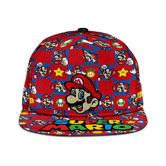 Finding Coins Super Mario Colorful Streetwear Baseball Hat Cap