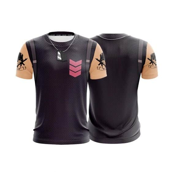 Fortnite Survival Rose Team Leader Outfit Cosplay T-shirt - Superheroes Gears