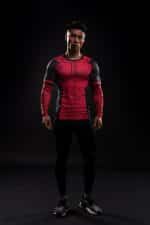 Funny Deadpool 3D Compression Long Sleeves Fitness Printed T-shirt - Superheroes Gears