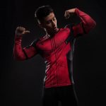 Funny Deadpool 3D Compression Long Sleeves Fitness Printed T-shirt - Superheroes Gears