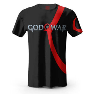 God Of War Black Kratos War Paint Print Shirt