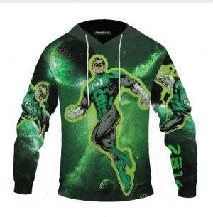 Great Mike's 2814 Green Lantern Cool Quote Pullover Hoodie