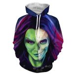 Guardians Of The Galaxy Gamora Zen Whoberi Ben Titan Hoodie