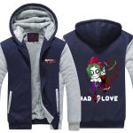 Harley Quinn Joker Cute Mad Love Couple Cool Hooded Jacket - Superheroes Gears