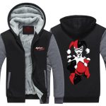 Harley Quinn Sexy Portrait Dope Design Hooded Jacket - Superheroes Gears