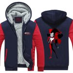 Harley Quinn Sexy Queen Vibrant Design 3D Hooded Jacket - Superheroes Gears