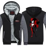 Harley Quinn Sexy Queen Vibrant Design 3D Hooded Jacket - Superheroes Gears