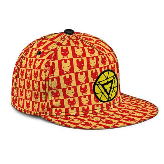 Iron Man Amazing Streetwear Bright Red Yellow Cool Baseball Cap