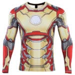 Iron Man Long Sleeves 3D Full Print Compression Gym T-shirt