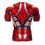 Iron Man Marvel Superheroes Costume 3D Compression Training T-shirt
