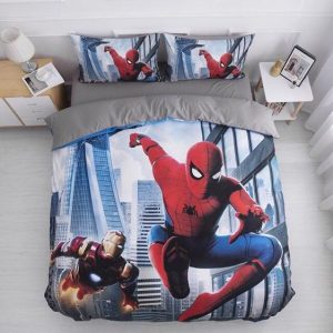 Iron Man and Spider-Man Awesome Homecoming Bedding Set