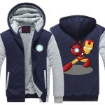Iron Man Avengers Cute Chibi Red Armor Cool Hooded Jacket - Superheroes Gears