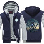 Iron Man Avengers Designed Real Arc Reactor Hooded Jacket - Superheroes Gears