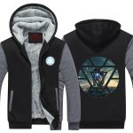 Iron Man Avengers Designed Real Arc Reactor Hooded Jacket - Superheroes Gears