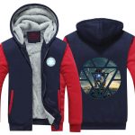 Iron Man Avengers Designed Real Arc Reactor Hooded Jacket - Superheroes Gears