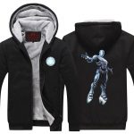 Iron Man Avengers Endo Sym Armor Silver Nice Hooded Jacket - Superheroes Gears