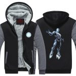 Iron Man Avengers Endo Sym Armor Silver Nice Hooded Jacket - Superheroes Gears