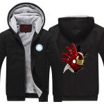 Iron Man Avengers Red Hand Of Armor Unique Hooded Jacket - Superheroes Gears