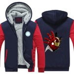 Iron Man Avengers Red Hand Of Armor Unique Hooded Jacket - Superheroes Gears