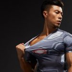 Ironman Superhero Classic Design Compression Short Sleeves Fitness T-shirt - Superheroes Gears