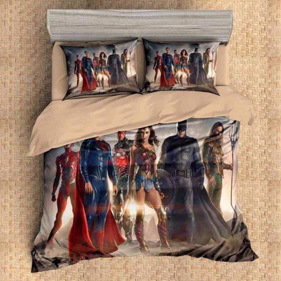Justice League DC Comics Superhero Team Bedding Set