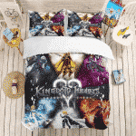 Kingdom Hearts Shards of Light Main Characters Bedding Set