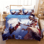 League of Legends Snow Bunny Nidalee Cool Bedding Set