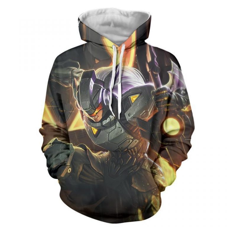 League Of Legends Leona Female Warrior In Disguise 3d Print Hoodie Superheroes Gears 