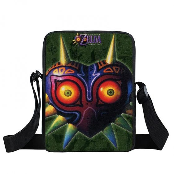 Legend of Zelda Majora's Mask Dark Green Cross Body Bag