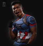 Captain America Civil War 3D Workout Compression Short Sleeves T-shirt - Superheroes Gears