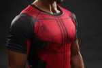 Superheroes Funny Deadpool Compression Slim Fit Short Sleeves T-Shirt - Superheroes Gears