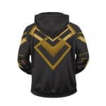 Marvel Black Panther Erik Killmonger N'Jadaka Zip Up Hoodie