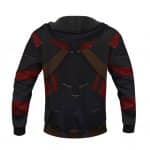 Marvel Captain America Avengers III Uniform Costume Hoodie