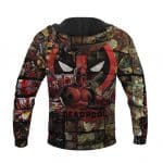 Marvel Deadpool Superhero Amazing Comic Designs Red Hoodie