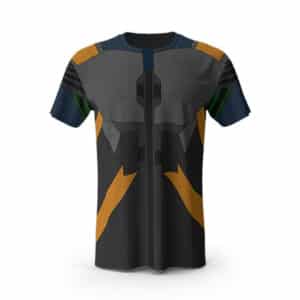 Marvel Erik Killmonger N'Jadaka Armor Suit Cosplay T-Shirt