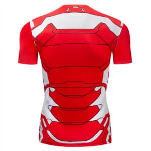 Marvel Iron Man Suit up Mark VII Cool Armor Workout 3D T-shirt